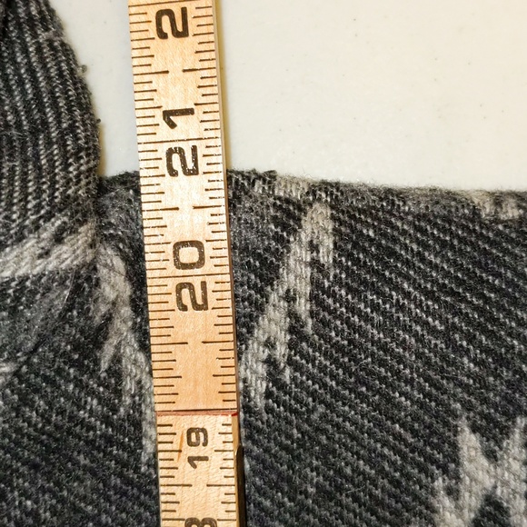 Levi's Women's Size L Hooded Zip Snap Southwest Western Print Long Jacket Coat - Picture 11 of 12